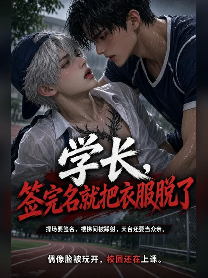 学长，签完名就把衣服脱了