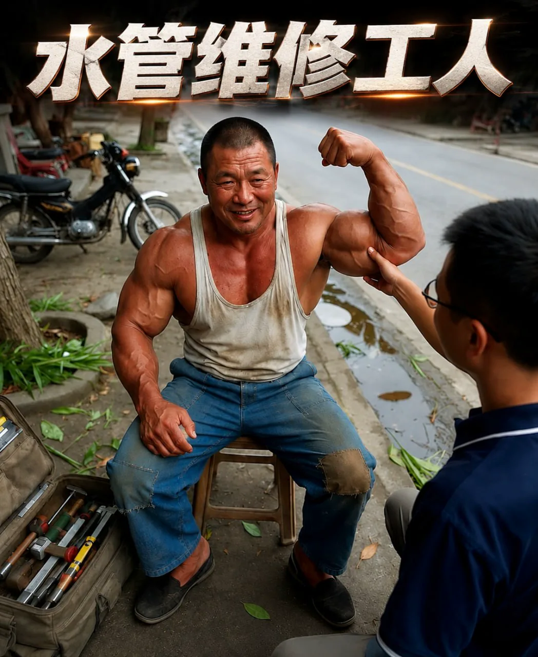 水管维修工人