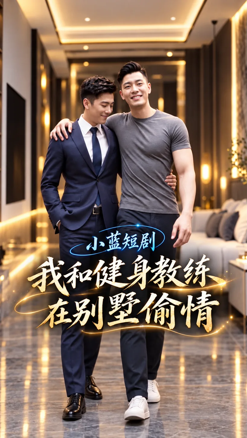 我和健身教练在别墅偷情
