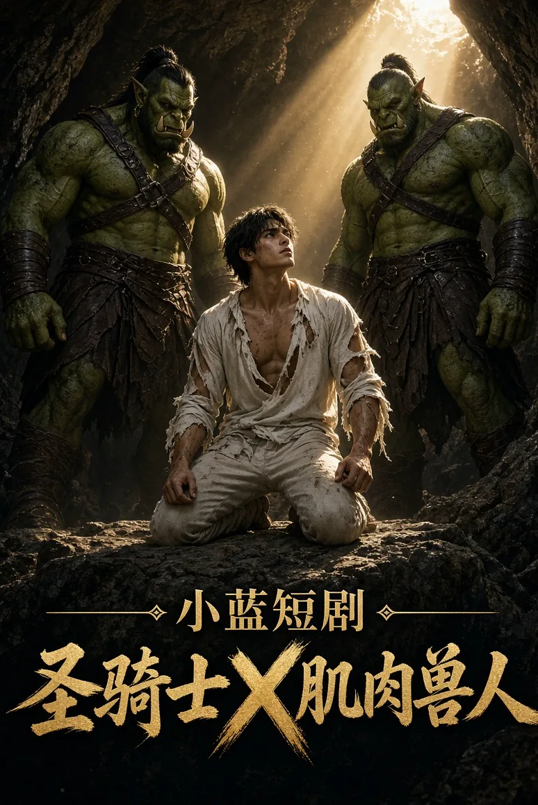 AI短剧 圣骑士X肌肉兽人