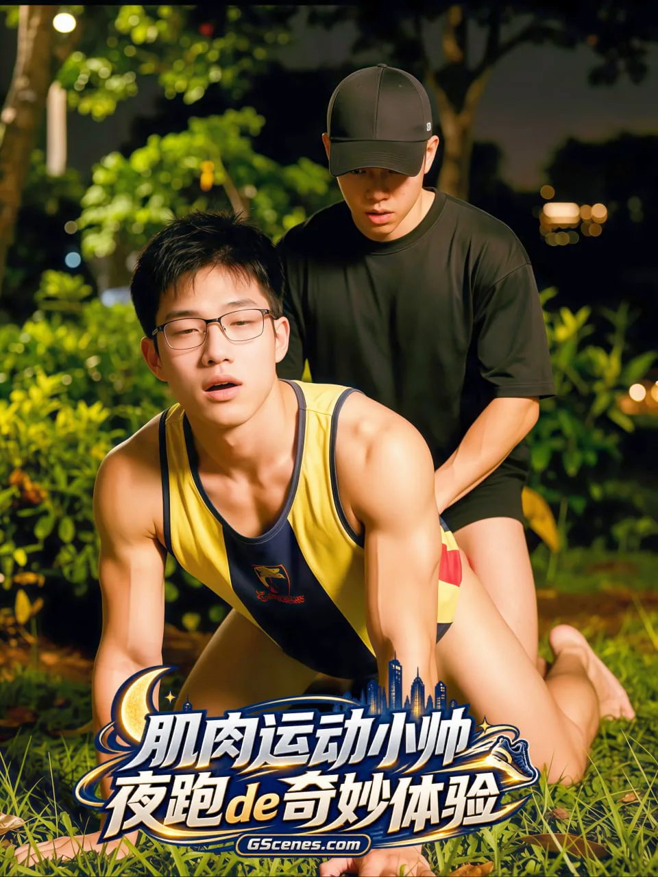 肌肉运动小帅夜跑的奇妙体验 · 第1集