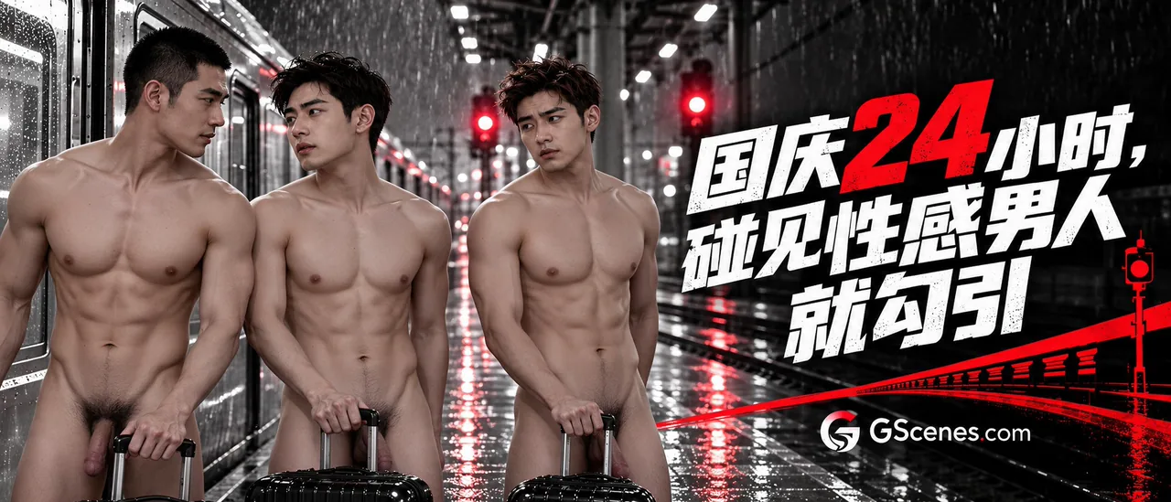 国庆24小时硬座，碰见性感男人就勾引